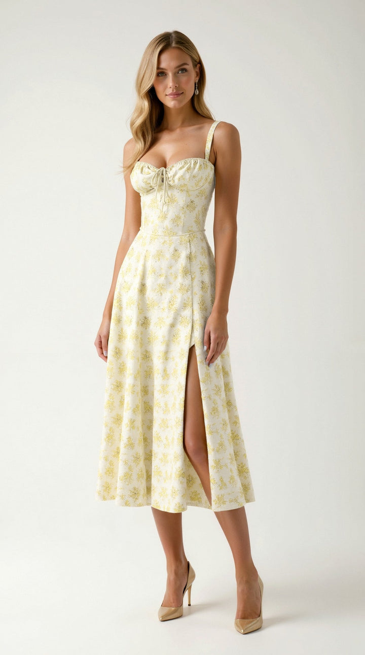 Olivia Sydney - Elegant Midi Dress