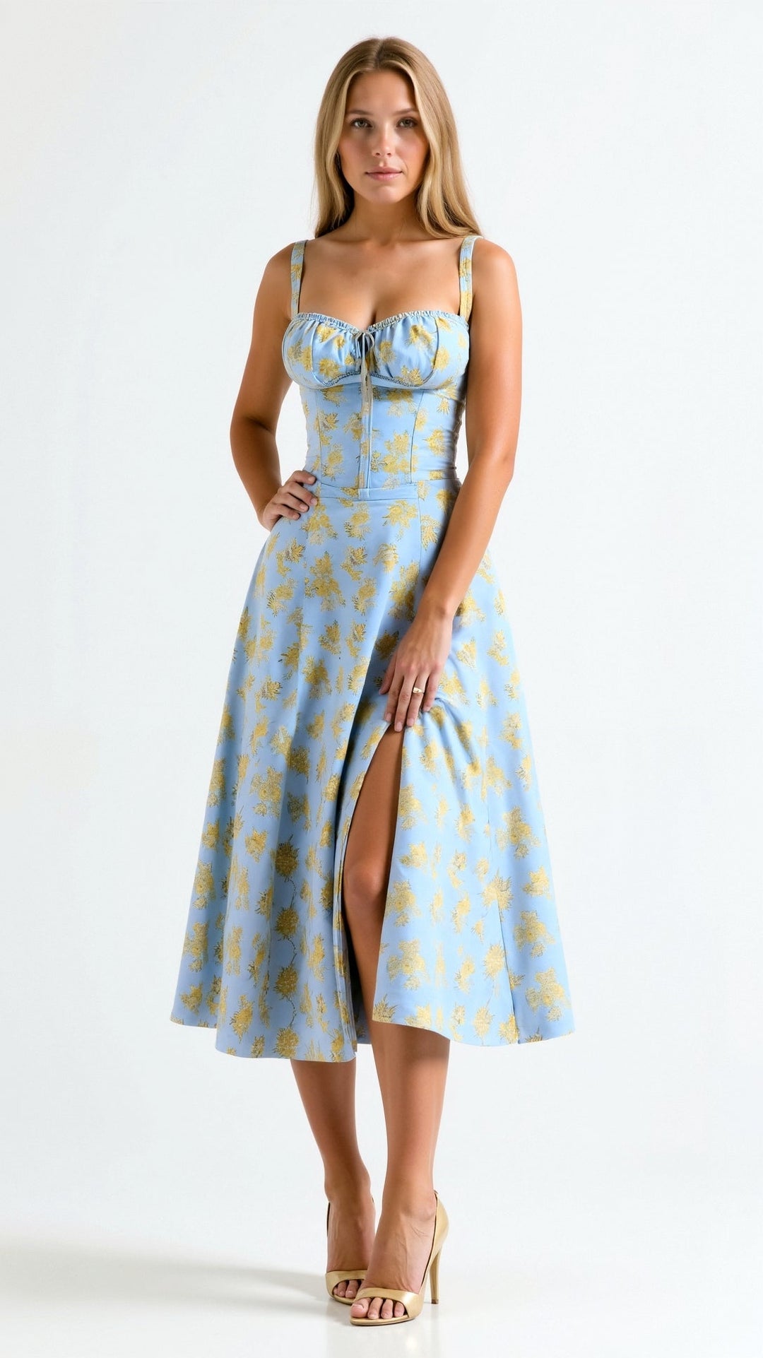 Olivia Sydney - Elegant Midi Dress
