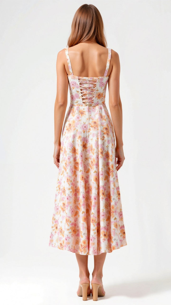 Olivia Sydney - Elegant Midi Dress