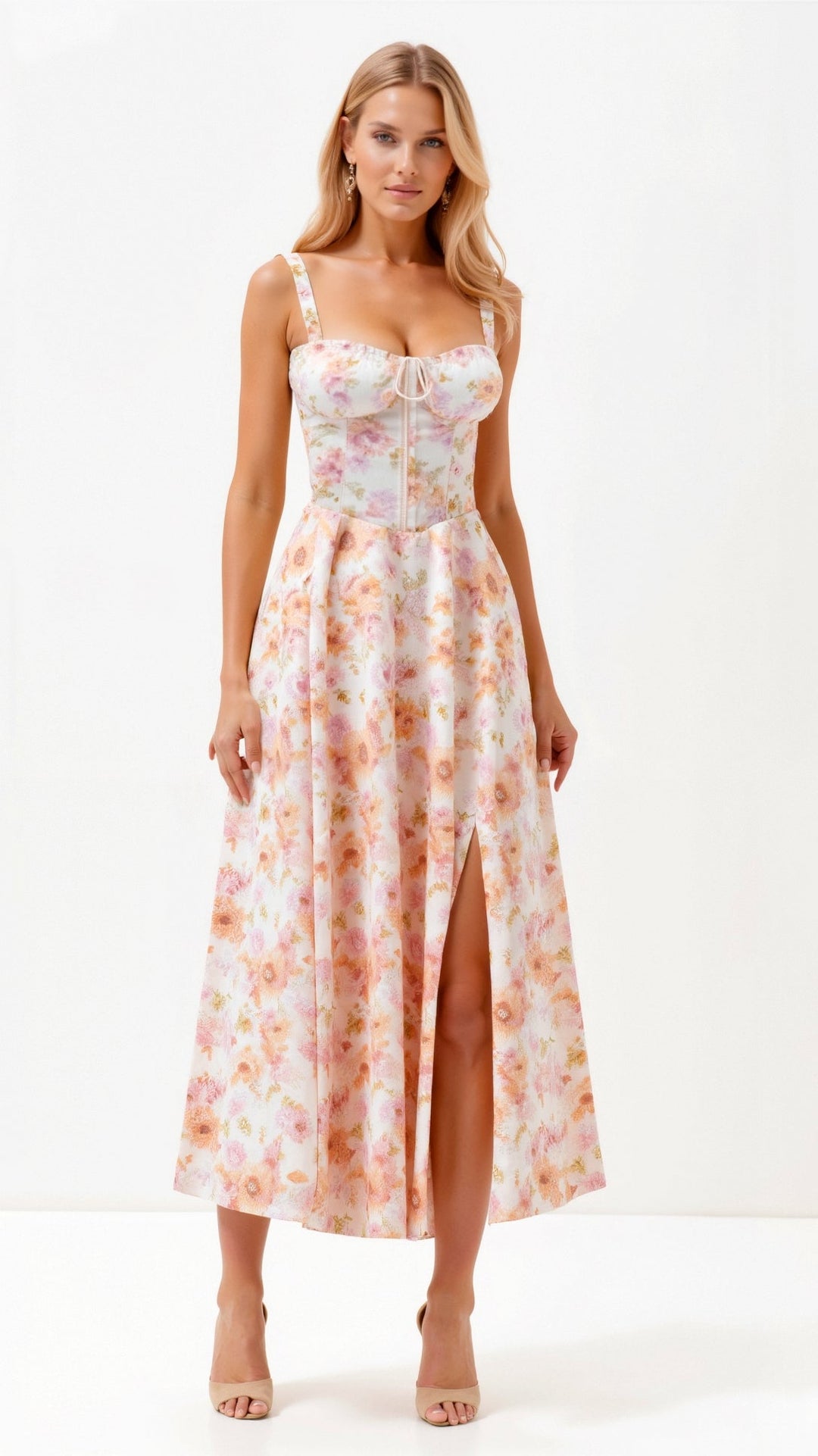 Olivia Sydney - Elegant Midi Dress
