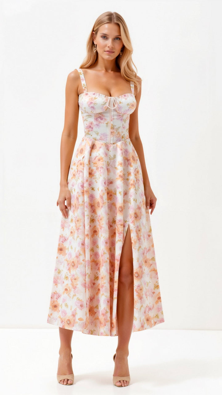 Olivia Sydney - Elegant Midi Dress