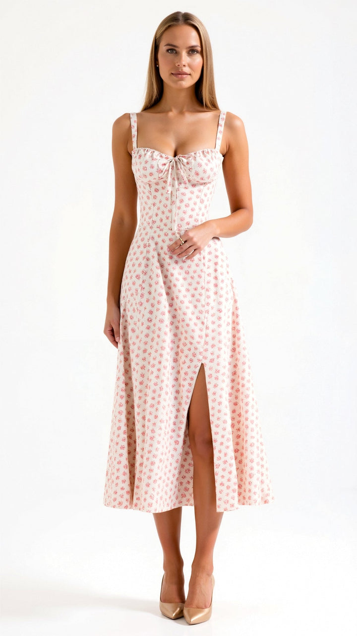 Olivia Sydney - Elegant Midi Dress