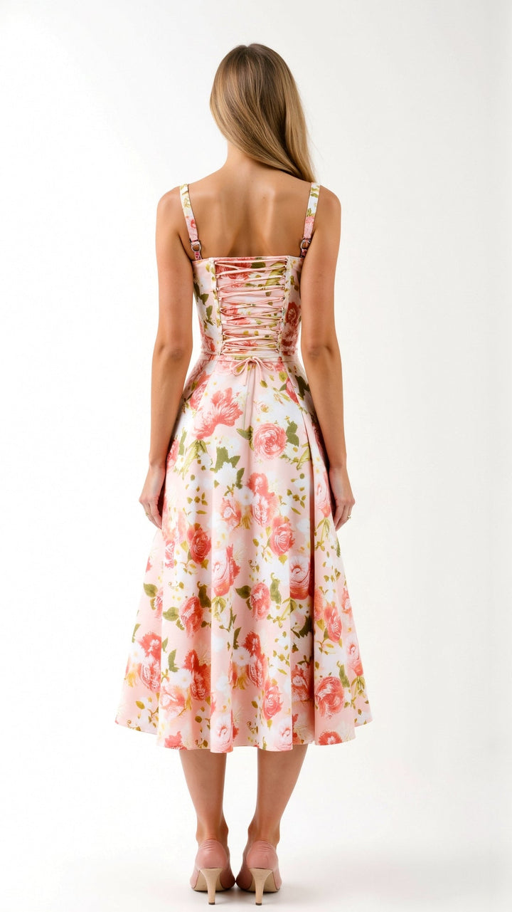 Olivia Sydney - Elegant Midi Dress
