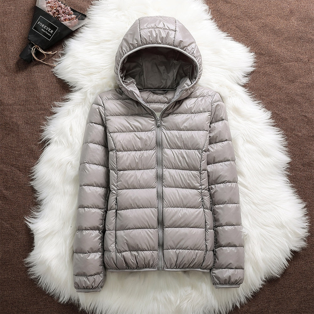 Olivia Sydney - New waterproof jacket with white duck down insulation