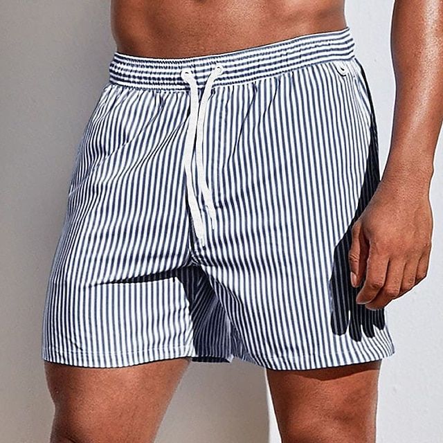 Olivia Sydney - Casual Striped Swim Shorts