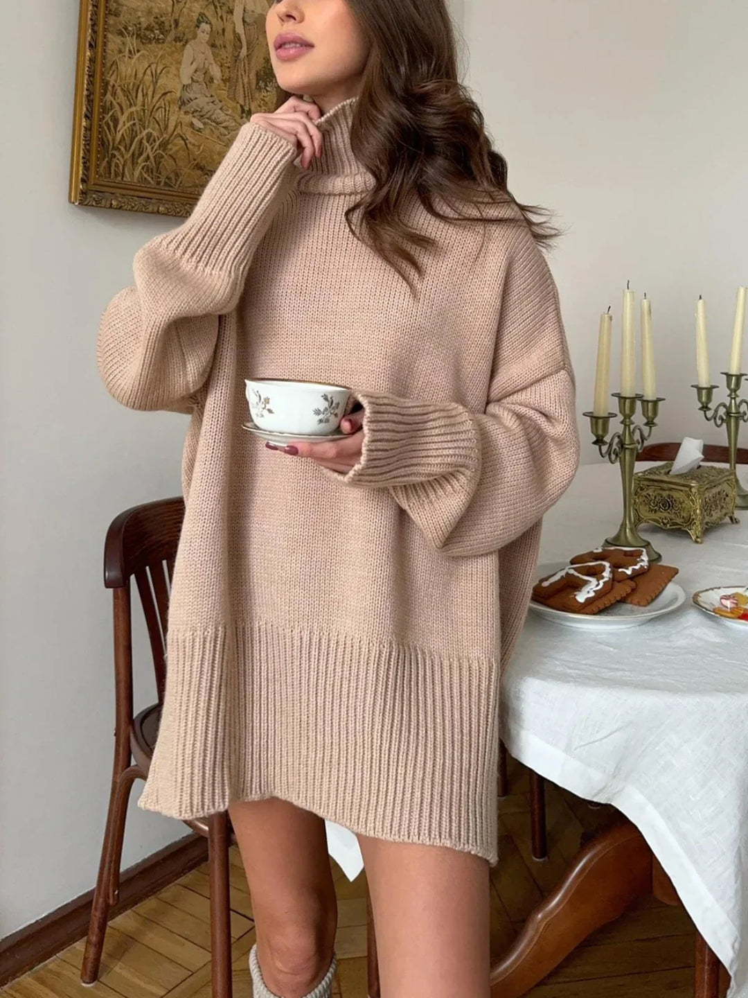 Olivia Sydney - High Neck Sweater
