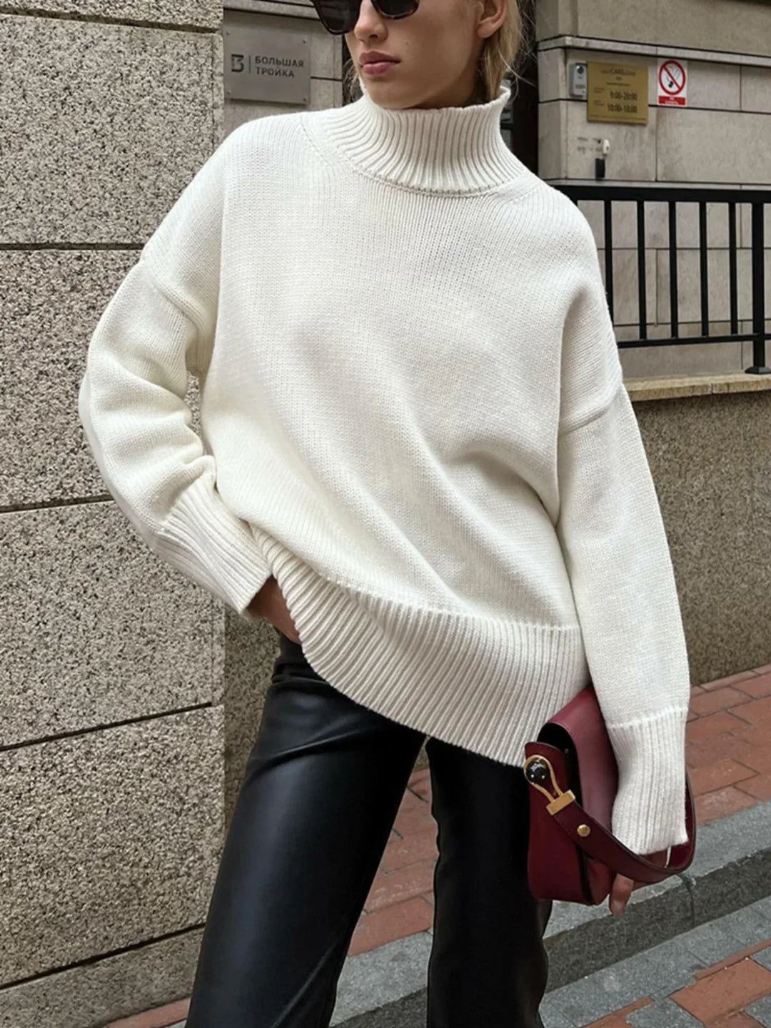 Olivia Sydney - High Neck Sweater