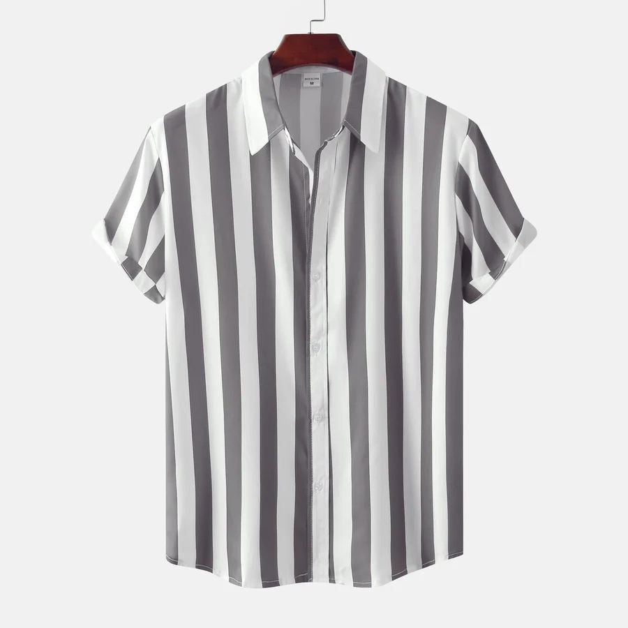 Olivia Sydney - Breathable Striped Summer Shirt