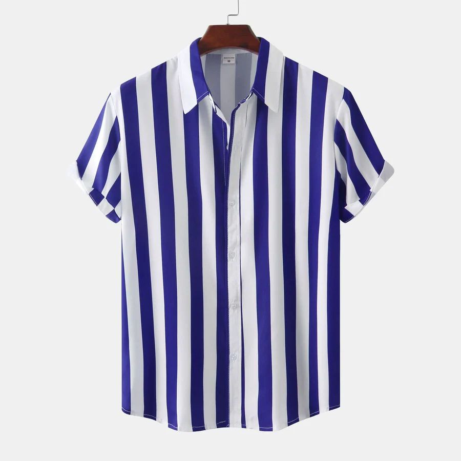 Olivia Sydney - Breathable Striped Summer Shirt