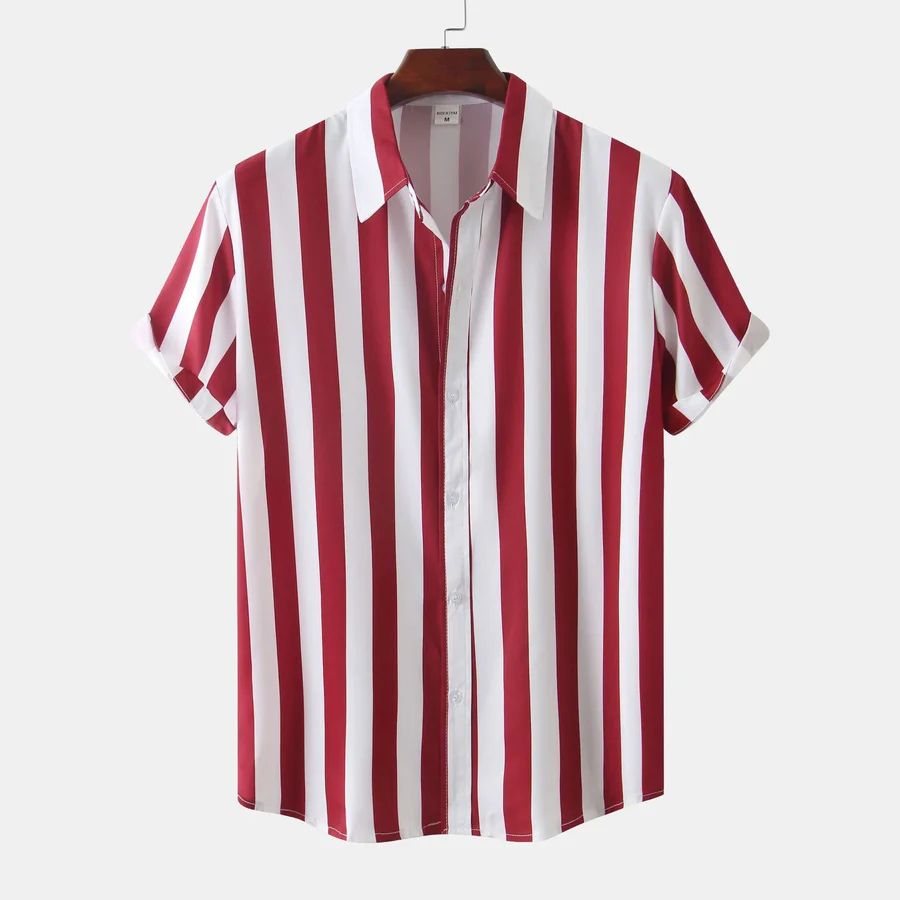 Olivia Sydney - Breathable Striped Summer Shirt