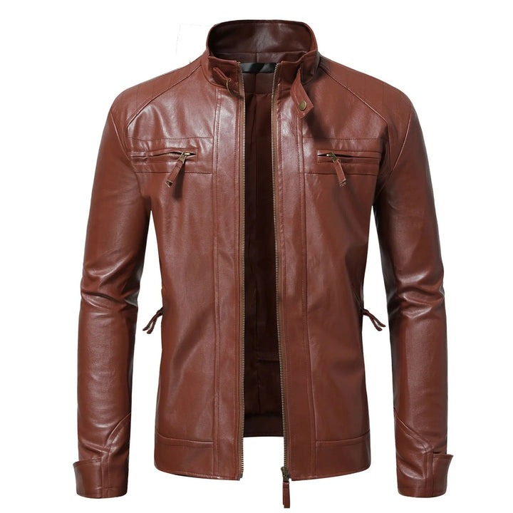 Olivia Sydney - Elegant Leather Jacket for Men