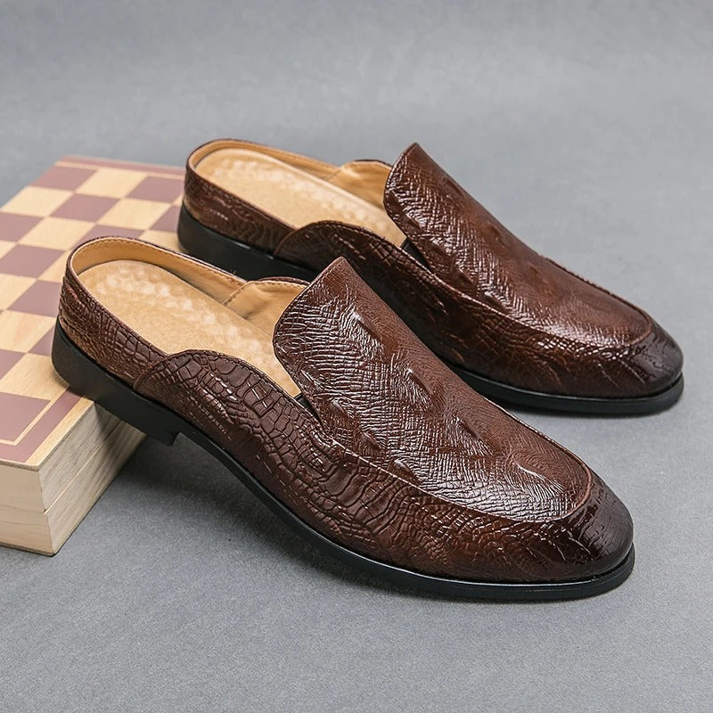 Olivia Sydney - Elegant Crocodile Print Shoes