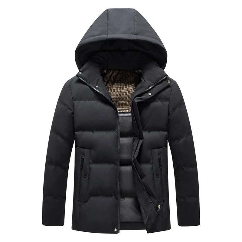 Olivia Sydney - Elegant Wool Coat with Hood