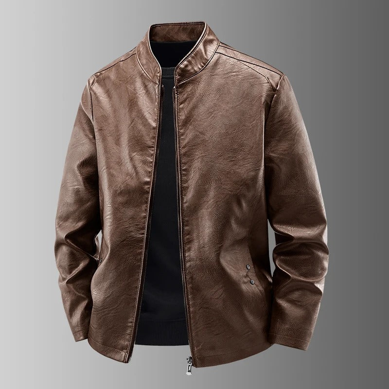 Olivia Sydney - Motorcycle Leather Jacket