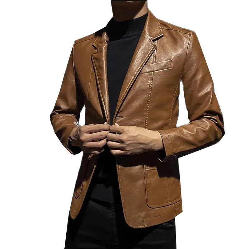 Olivia Sydney - Casual Leather Jacket for Business