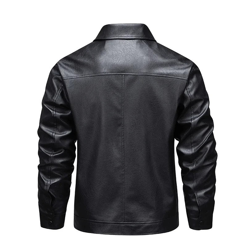 Olivia Sydney - Elegant Windproof Leather Jacket