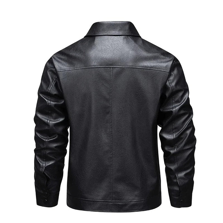 Olivia Sydney - Elegant Windproof Leather Jacket