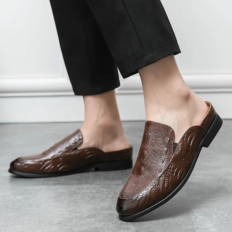 Olivia Sydney - Elegant Crocodile Print Shoes