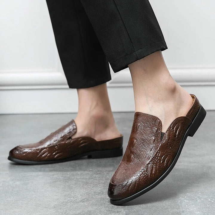 Olivia Sydney - Elegant Crocodile Print Shoes