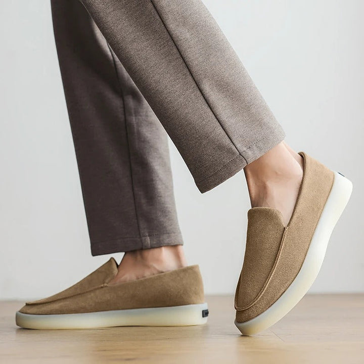 Olivia Sydney - Classic Suede Business Loafers