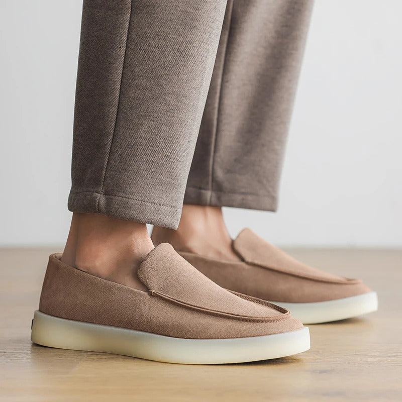 Olivia Sydney - Classic Suede Business Loafers