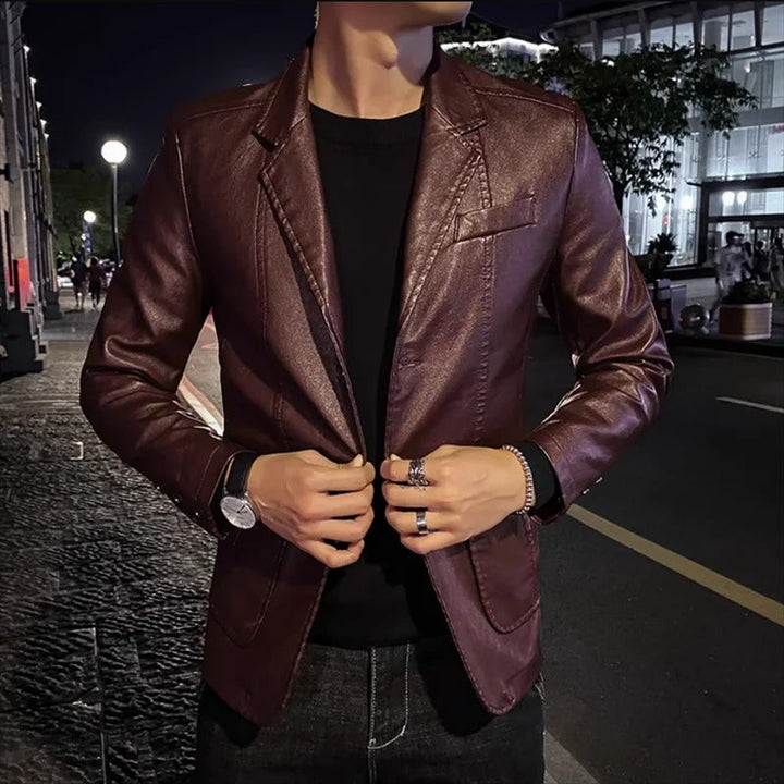 Olivia Sydney - Casual Leather Jacket for Business