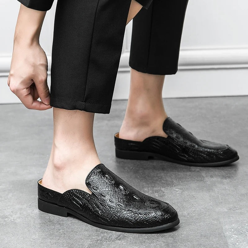 Olivia Sydney - Elegant Crocodile Print Shoes