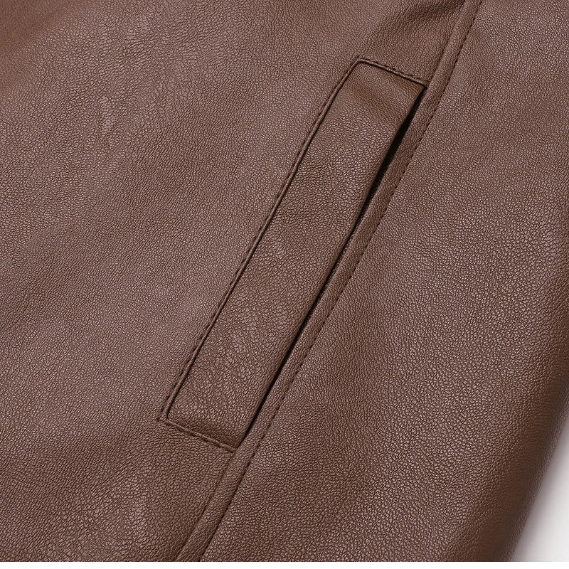 Olivia Sydney - Vintage Wool-Lined Leather Jacket