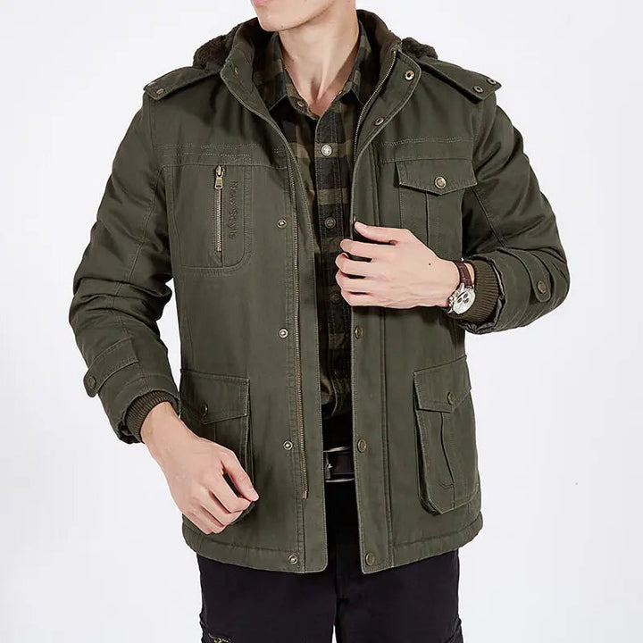Olivia Sydney - Elegant Quilted Bomber Jacket