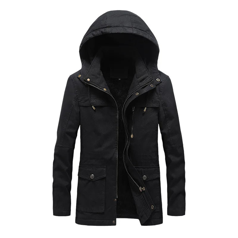 Olivia Sydney - Elegant Winter Windbreaker