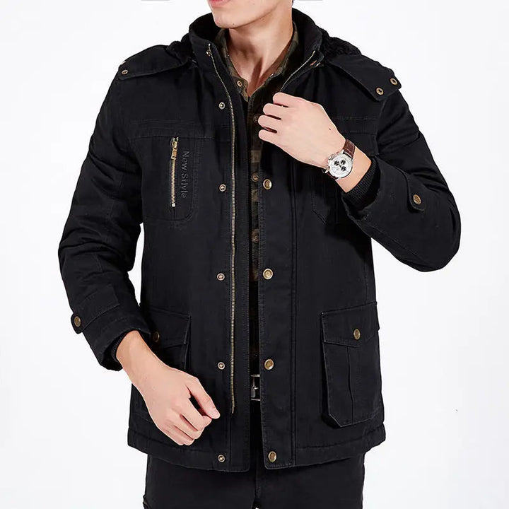 Olivia Sydney - Elegant Quilted Bomber Jacket