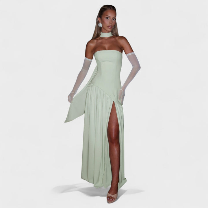 Olivia Sydney - Mint Asymmetrical Cut Dress