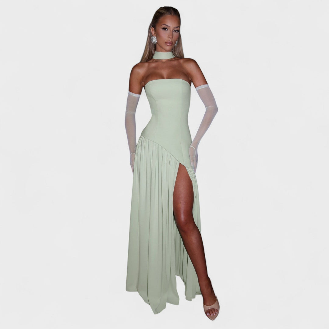 Olivia Sydney - Mint Asymmetrical Cut Dress