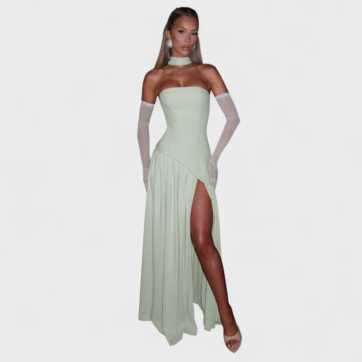 Olivia Sydney - Mint Asymmetrical Cut Dress