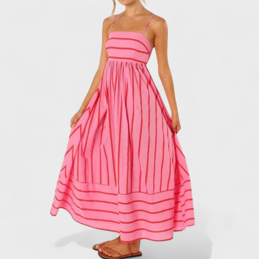 Olivia Sydney - Long Striped Dress
