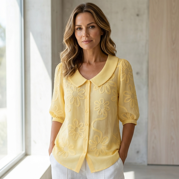 Olivia Sydney - Elegant Floral Blouse