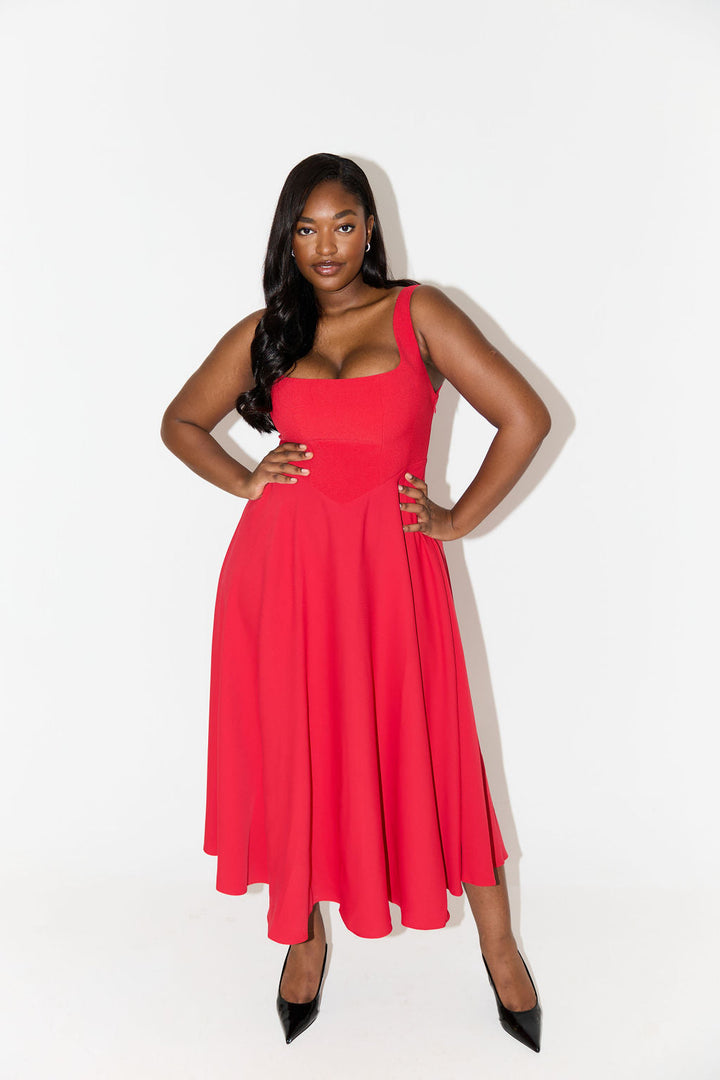 Olivia Sydney - Timeless Midi Dress