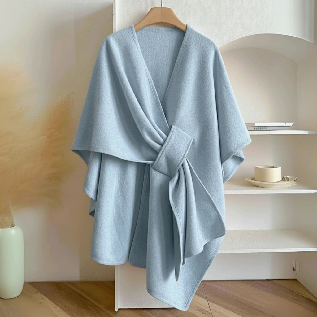 Olivia Sydney - The Draped Shawl in Luxury Polar