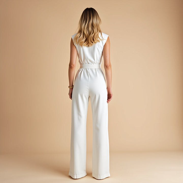Olivia Sydney - Sleeveless Jumpsuit
