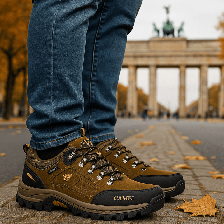 Olivia Sydney - Camel Hiking Sneakers