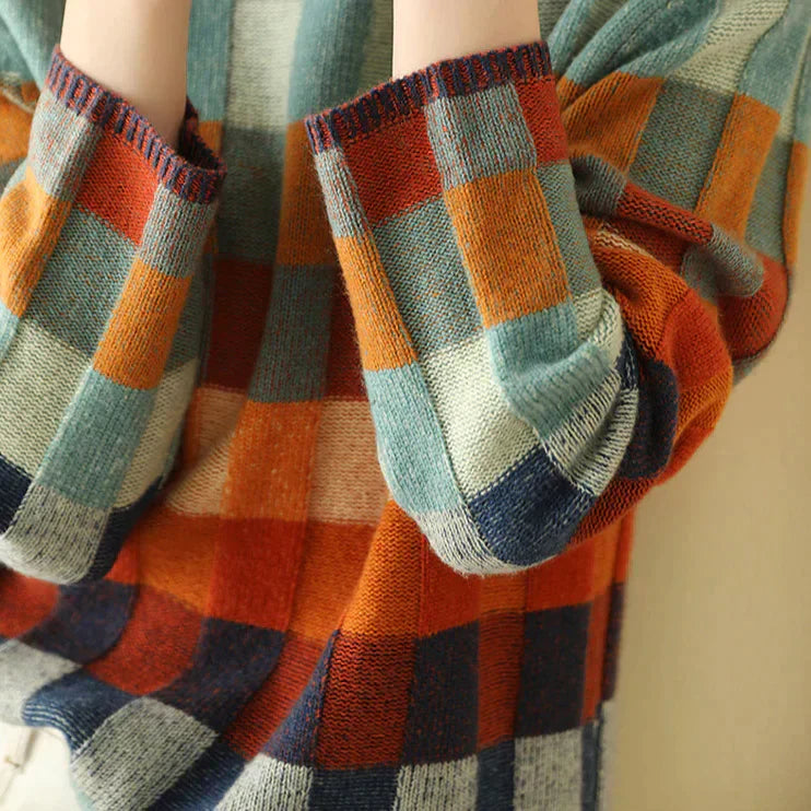 Olivia Sydney - Patchwork High Neck