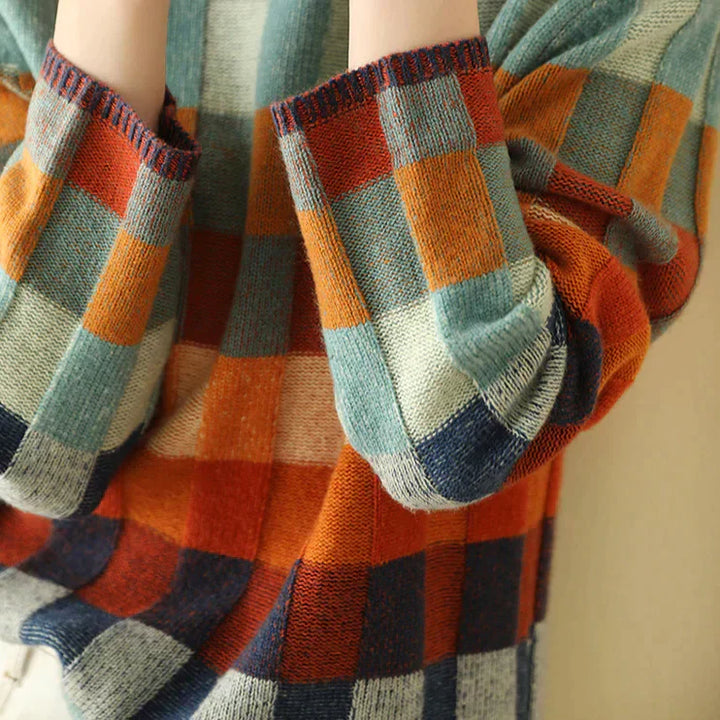 Olivia Sydney - Patchwork High Neck