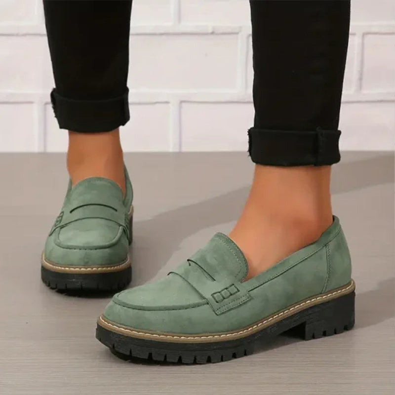 Olivia Sydney - Timeless Suede Loafers