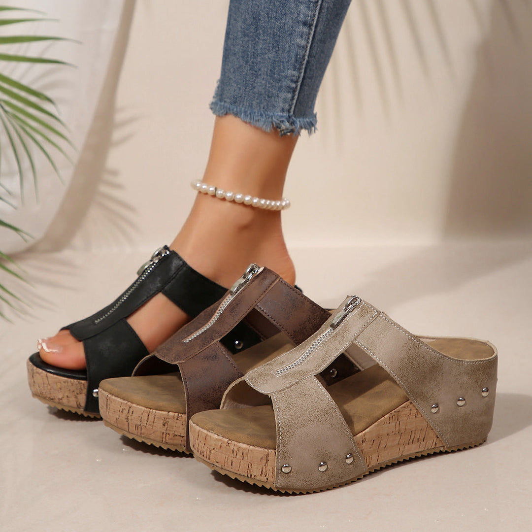 Olivia Sydney - elegant high-heeled sandal