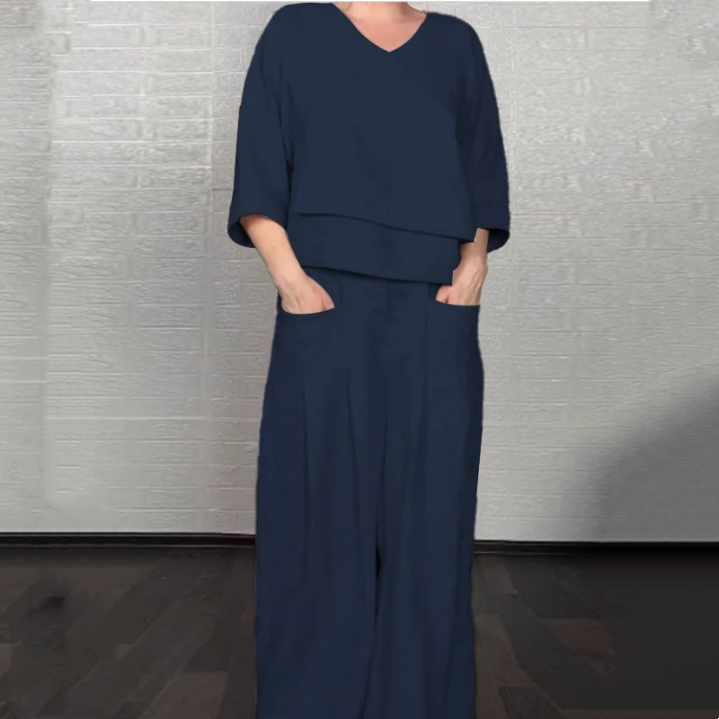 Olivia Sydney - Relaxed Fit Minimalist 2-Piece Set