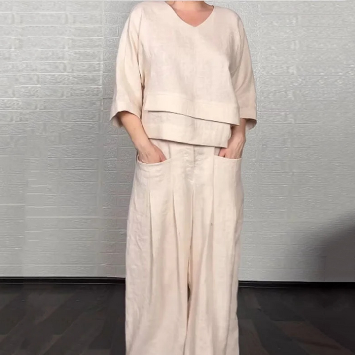 Olivia Sydney - Relaxed Fit Minimalist 2-Piece Set