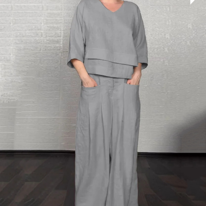 Olivia Sydney - Relaxed Fit Minimalist 2-Piece Set