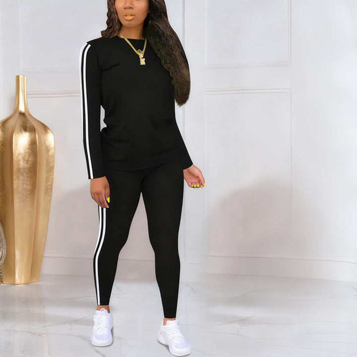 Olivia Sydney - Women's 2-Piece Tracksuit Set with Long Sleeves