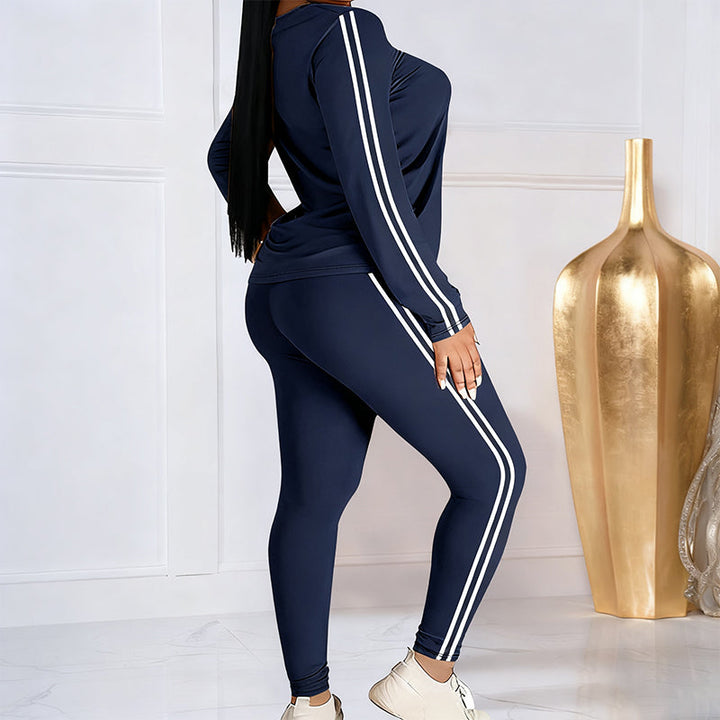 Olivia Sydney - Women's 2-Piece Tracksuit Set with Long Sleeves