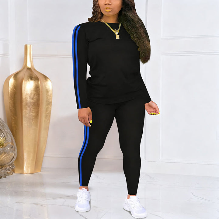 Olivia Sydney - Women's 2-Piece Tracksuit Set with Long Sleeves